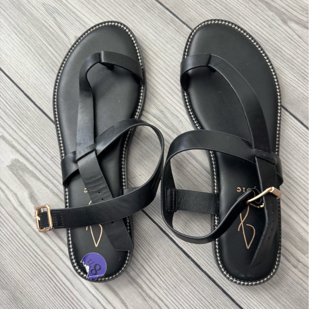 Joie Lennox Toe Ring Strappy Sandals - 8.5